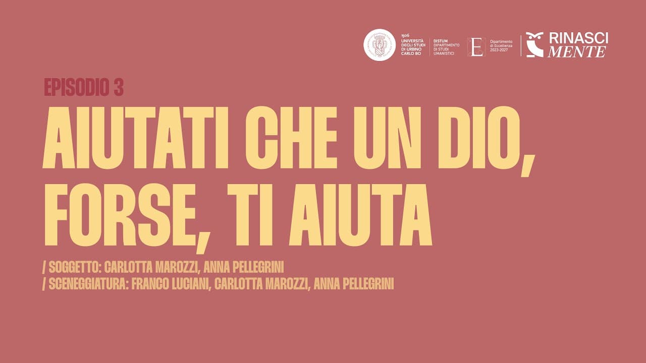 Copertina dell'episodio Aiutati che un Dio, forse, ti aiuta